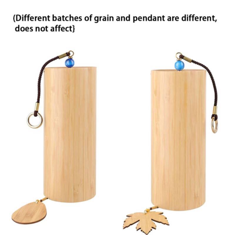Bamboo Chord Wooden Wind Chime Meditation Chimes For Indoors Gift Decoration