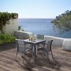 Wilsa Garden Modulo T 4 / 8 + F 4 Full Alu Grey Garden Furniture Set