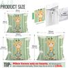 4pcs/set Adorable cartoon animals Cushions Pillowcase Polyester Cushion Cover Throw Pillow Pillowcover Home Car Sofa Decor