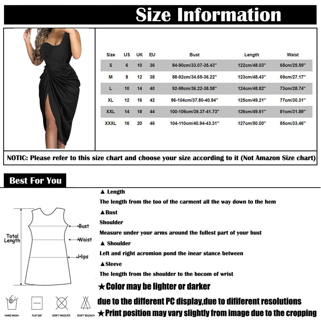Women's Color Sexy Sequin Slit Maxi Smocked One Shoulder Evening Dress