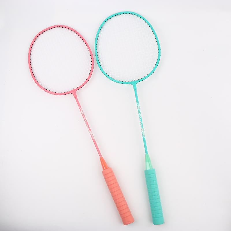 1 Set Beginners Badminton Professional Training Durable Leisure Sports Racquet Durable Badminton Racket Set