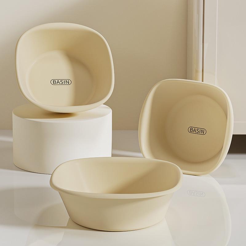 

Утолщенный пластиковый таз - Большой, Средний, Маленький размеры для стирки, общежития, мытья ног и использования для ребенка