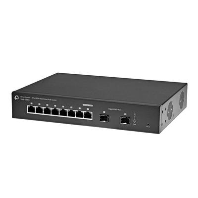 Planex Kompatybilny z Gigabitem 8 Portów 2 Porty SFP WEB Smart PoE Switch + SWE-0208G