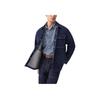 Levis Loose Casual Simple Lapel Single-Breasted Long Sleeve Denim Jacket Men Jackets Denim-Blue 003MP-0001