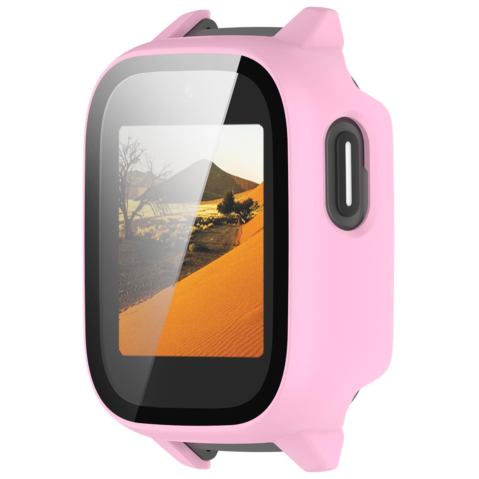 

Smooth Snap On Protective Shell Anti Collision Screen Defense Thin Profile Kids Watches Guard Case for Watch JrTrack5 чистий