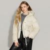 Women's Loose Hooded Puffer Short Down Jacket