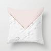 Simple Geometric Sofa Pillowcase Pink Cushion Cover Pillowcase Pillowcase