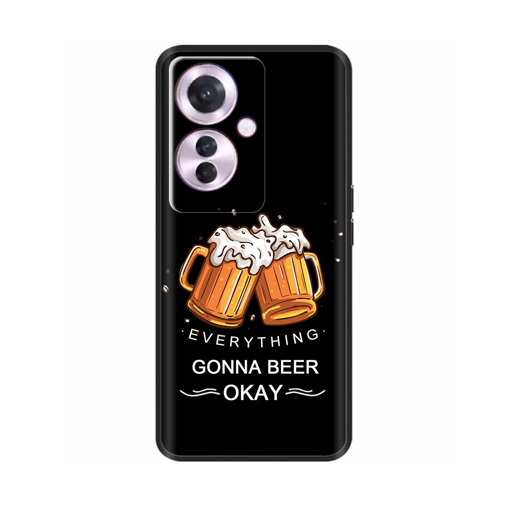 

For Cover OPPO Reno 11F 5G Case For Reno 11F Soft Liquid Silicone Anti Drop Back Cover For Reno 11 F Reno11f Cases Lovely Bumper For OPPO Reno 11F 5G