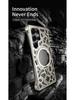 Samsung S26 Ultra Magnetic Bracket Phone Case with Metal Heat Dissipation