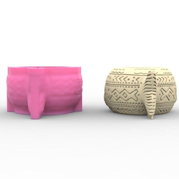 Innovative Silicone Moulds Flower Vase Molds Fish Shape Flexible Ornament Molds Unique Flowerpot Moulds for Crafting