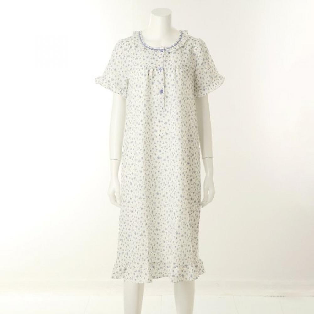 Venus Summer Short Sleeve Polyester Floral Dress Vgn4526 