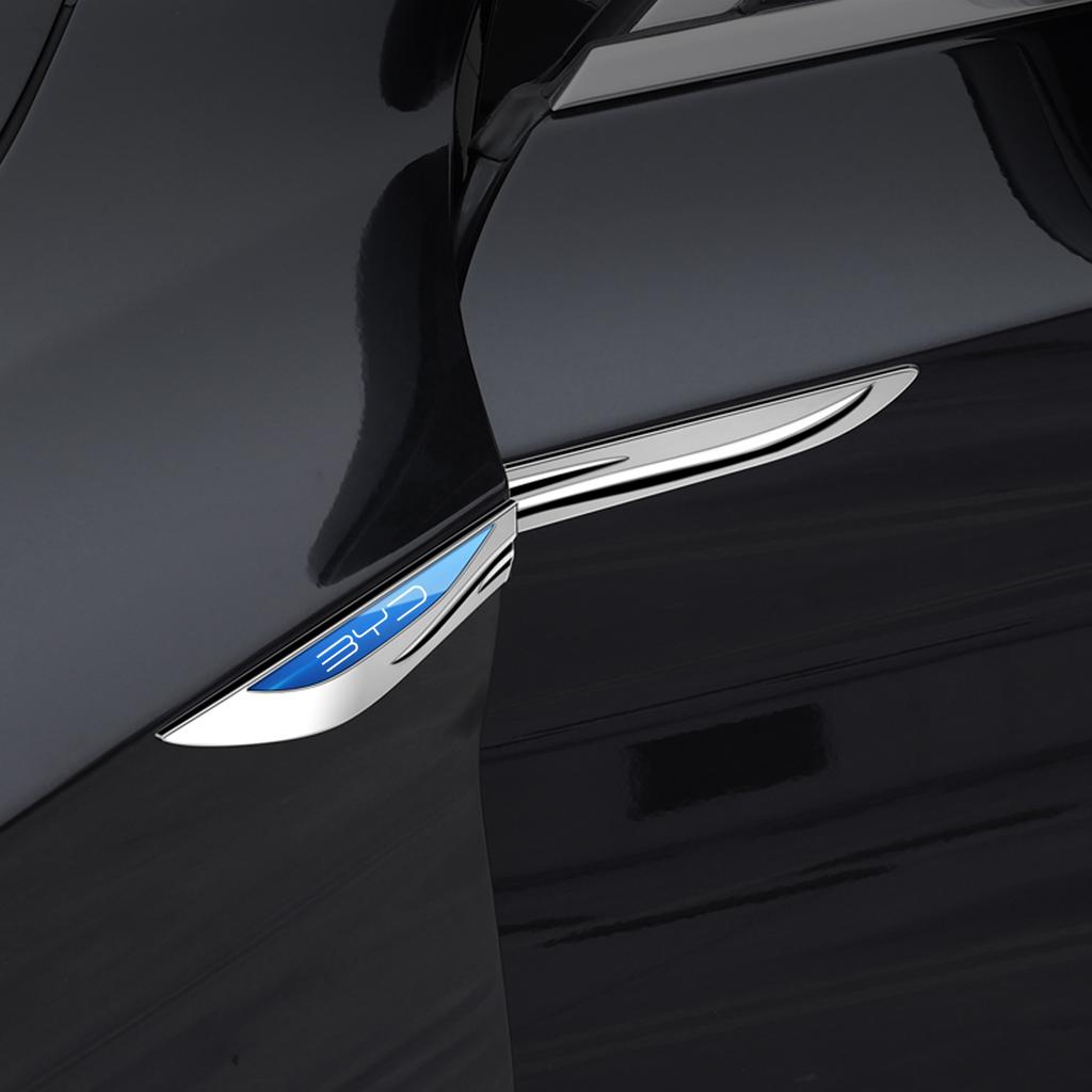 Autokarosserie Schutzaufkleber Auto Kotflügel Seitenleiste Emblem Für BYD F3 E6 Yuan Plus Atto F0 G3 I3 Ea1 Song Max Tang Dmi F3 2014 G6