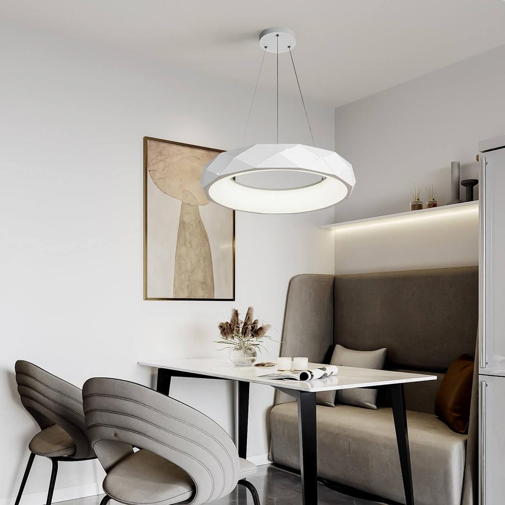Lampa Wisząca Reus Led Biały Light Prestige Lp-8069/1P Led Wh