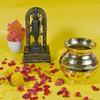 300ML Brass Shubh Lota for Puja | BPA-Free, Non-Toxic & Rust-Resistant, Ayurvedic Benefits Peetal Lota for Puja & Daily Use