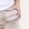 Portable PU Leather Women Wallet Purse Card Bag Coin Purse Zipper Mini Key Bag Outdoor