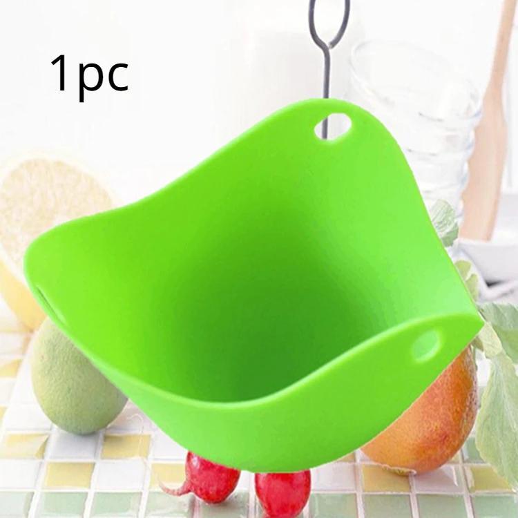 

New 1/2/4Pcs Silicone Egg Poacher Poaching Pan Mold Kitchen Tool Kitchen Accessory Cooking Egg Gadgets Practical Eggs Tools 1Pcs Random Color