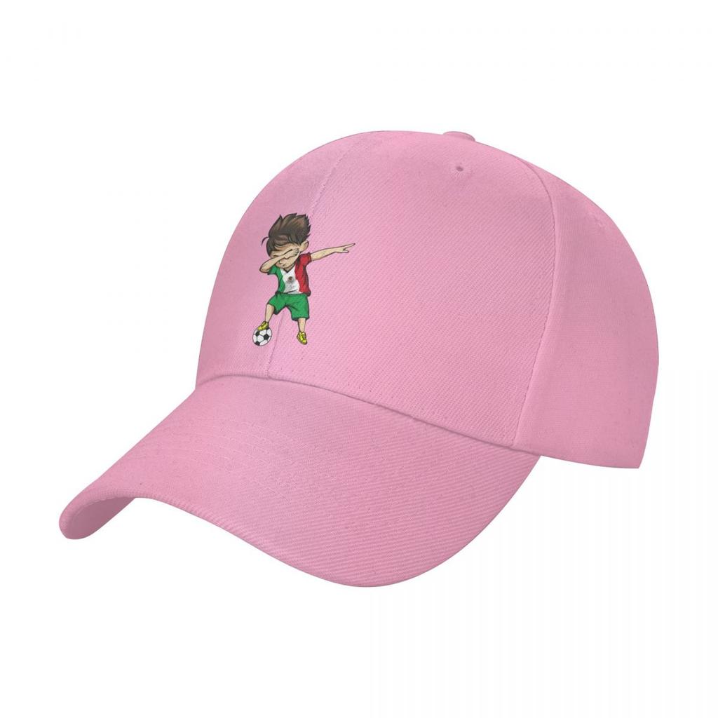 Baseballpet HET ZIT IN MIJN DNA Mexico Vlag Mexicaanse Fans Embleem Coole Fans Wilde Zonneklep Met Klep Verstelbaar Buiten Caps Unisex Dames