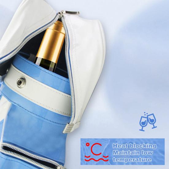 Golf Bottle Wine Bag Single Bottle Bag Red Wine Carrier Golf Accessories