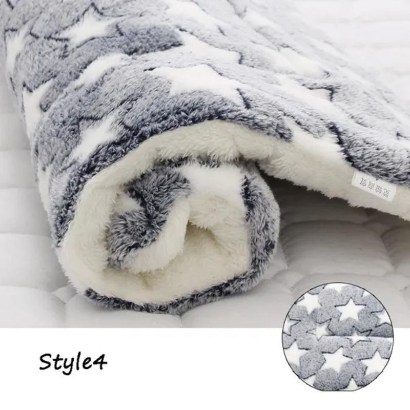 Weiche Flanell Verdickte Haustier Weiche Fleece Pad Haustier Decke Bett Matte für Welpen Hund Katze Sofa Kissen Hause Teppich Halten warme Schlaf Abdeckung