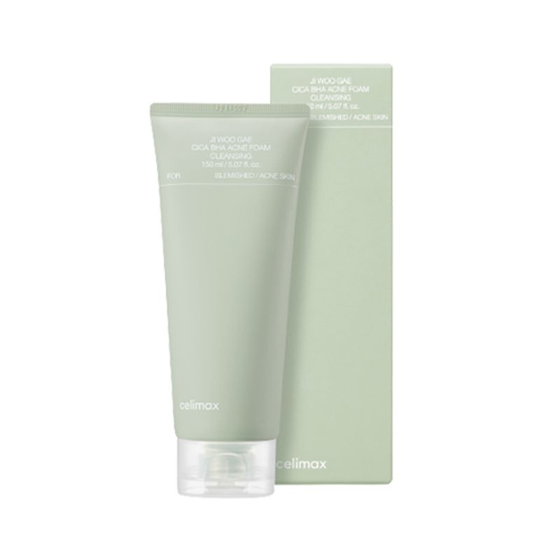 [пик] Ji Woo Gae Cica BHA Пенка-очищающее средство для проблемной кожи 150 мл