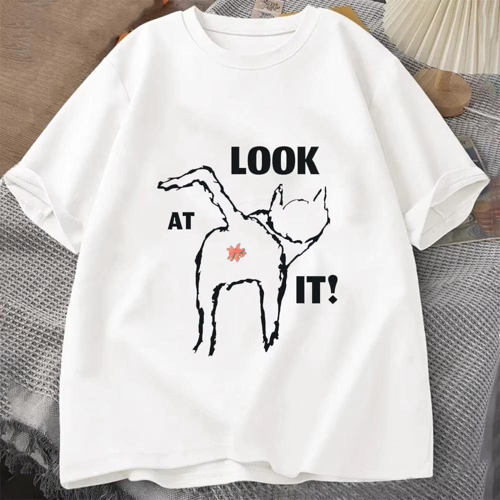 

Funny Cat Graphic Men s T-Shirt Cotton O-neck Short-sleeved Tee Unisex Casual TShirt Vintage Oversized Streetwear Tshirts Tops S разноцветный