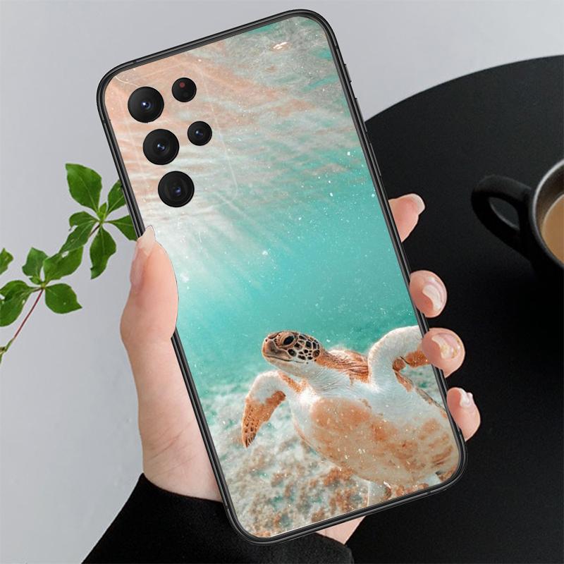 Meeresschildkröten Hülle Handyhülle Für Samsung Galaxy A55 A16 A56 A36 A23 A35 A15 A53 A54 A33 A34 A25 A05S A52 A52S A14 A13 A71