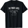 The Finger Lakes New York Gift with Lake Names T-Shirt