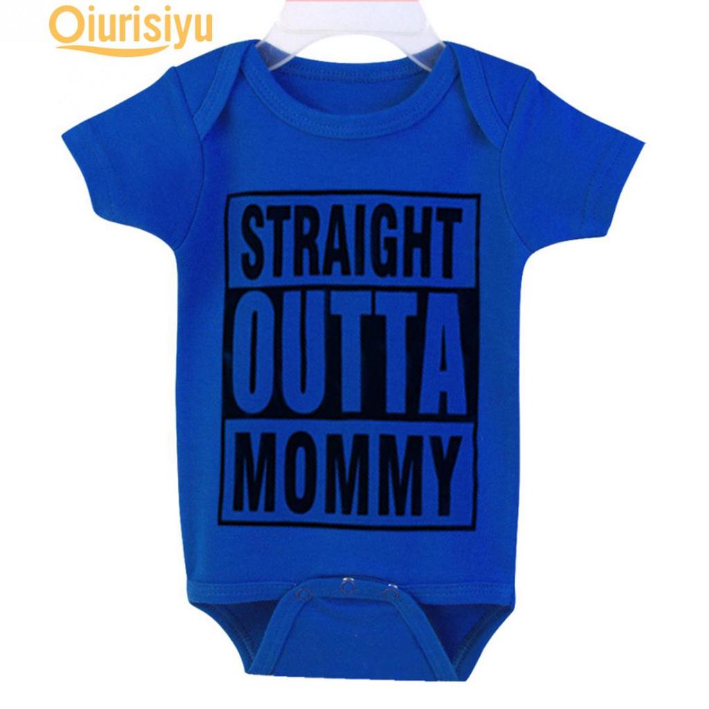Imcute Newborn Baby Boys Girls Happy Birthday Outfit Funny Short Sleeve Basic Romper Bodysuit One Piece Playsuit Jumpsuit