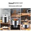 SUPOR 304 Stainless Steel Steamer Pot, 34cm