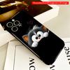 2DFlat Cute Cat Peeking with Heart All inclusive film hard iPhone case, compatible with iPhone 18 Pro Max 17 16 15 14 13 12 11