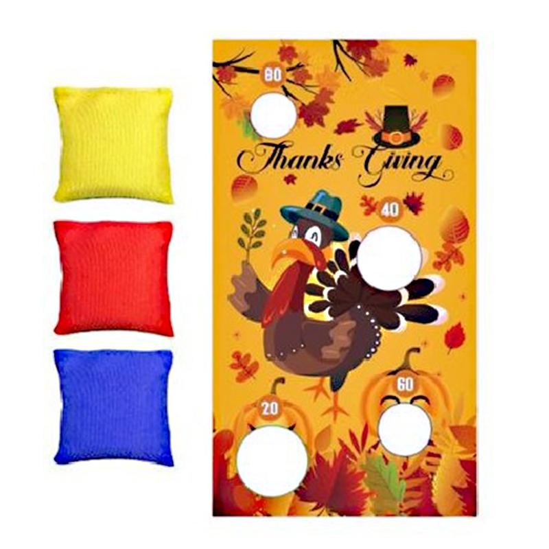 Bean Bag Game Set Physical Training Toss Toy Carnival Supply Fine Motor Skill Toy Children’s Birthday Party Activities