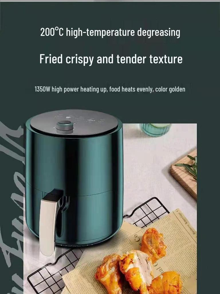 Douyin Comel/Camel 4L Multifunctional Mechanical Air Fryer for Household Use