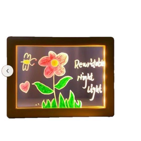 3D Photo Frame Pen Holder Night Light – Creative Graduation or Birthday Gift for Teachers and Classmates