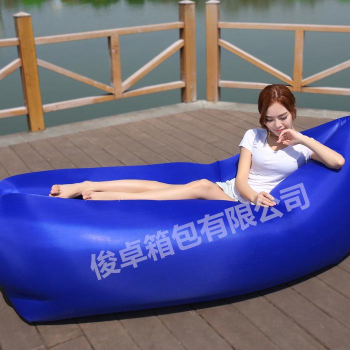 Bärbar uppblåsbar soffa: Utomhus Strand, Camping & Musikfestival Sovsäck