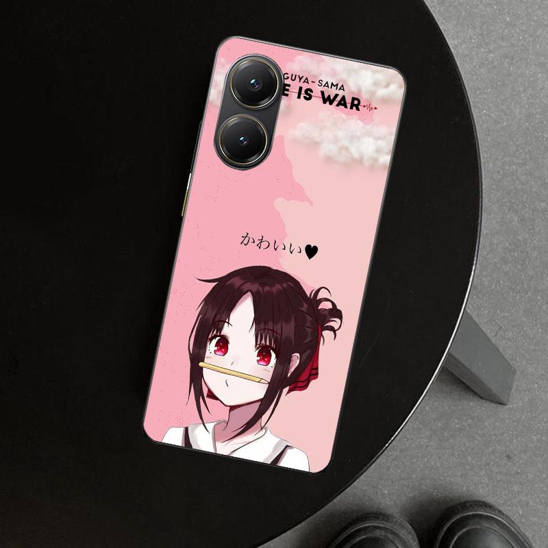 Kaguya Sama Shinomiya Phone Case Cover for Xiaomi Poco X6 X5 X7 Pro F7 Ultra Redmi 15C 15 13C 13 12C 12 10C 10 10A 9C 9A 9T 9 Co