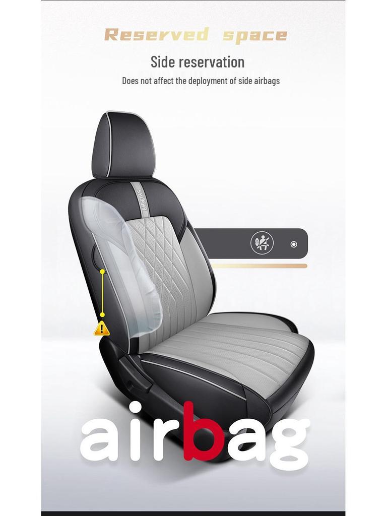 Universal Leather Car Seat Cushion for Sylphy - Four Seasons Full Cover