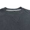 Men Solid Waffle Crew Neck Short Sleeve Loose Casual T Shirt