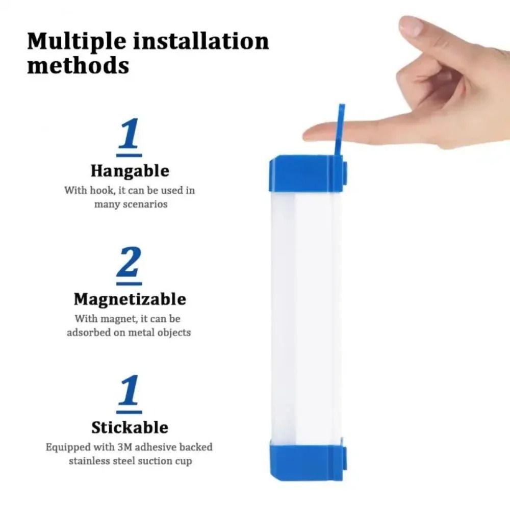 Magnetic Suspension Portable Light Bulb 17/32/52CM Camping Light  Night Market