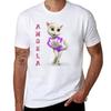 Mytalking Angela Tshirt Casual Basic Short Sleeve Tshirt