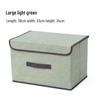 Foldable Non-Woven Storage Box for Clothes and Toys - Large and Dustproof.
