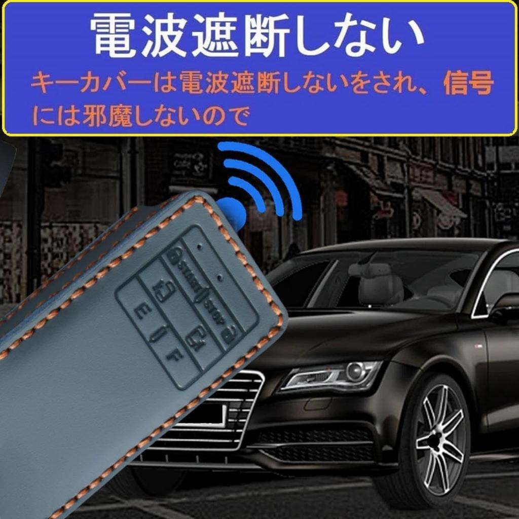 ZANEKO Engine Starter Key Case for Toyota Alphard (30 Series), Noah (80 Series), Voxy (80 Series), Corolla C-HR, and Harrier Smart Keys (Black)