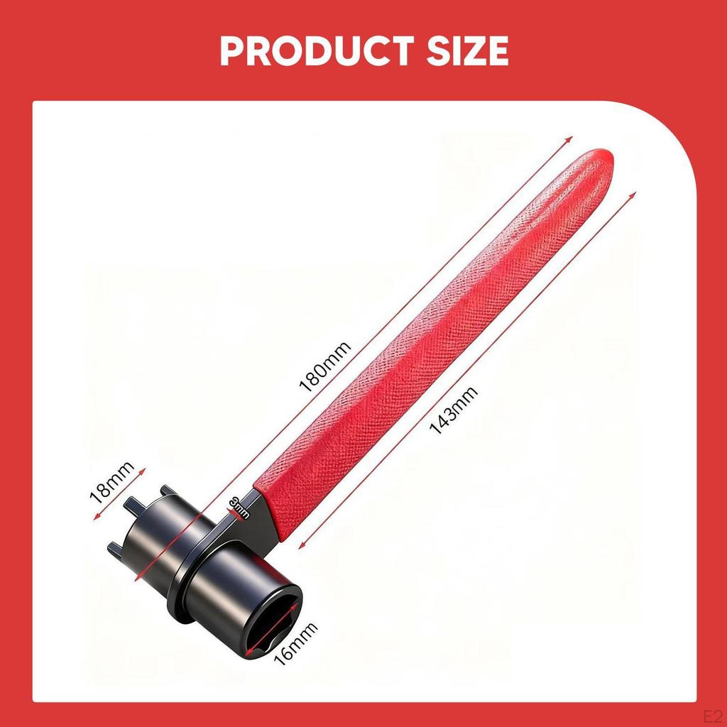 1 Piece Multifunction Wrench Disassembly Tool Portable Ergonomic Spanner Metal Repair Suitable for