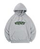 [Non-Fleece Or Fleece-Lined] Graffiti Print Hooded Sweatshirt (Type B)