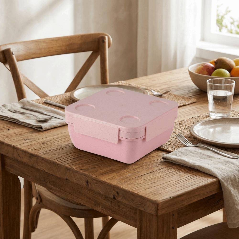 960/1250 Ml Double-layer Lunch Box Food Grade Food Container Portable Picnic Box  Kids Lunch