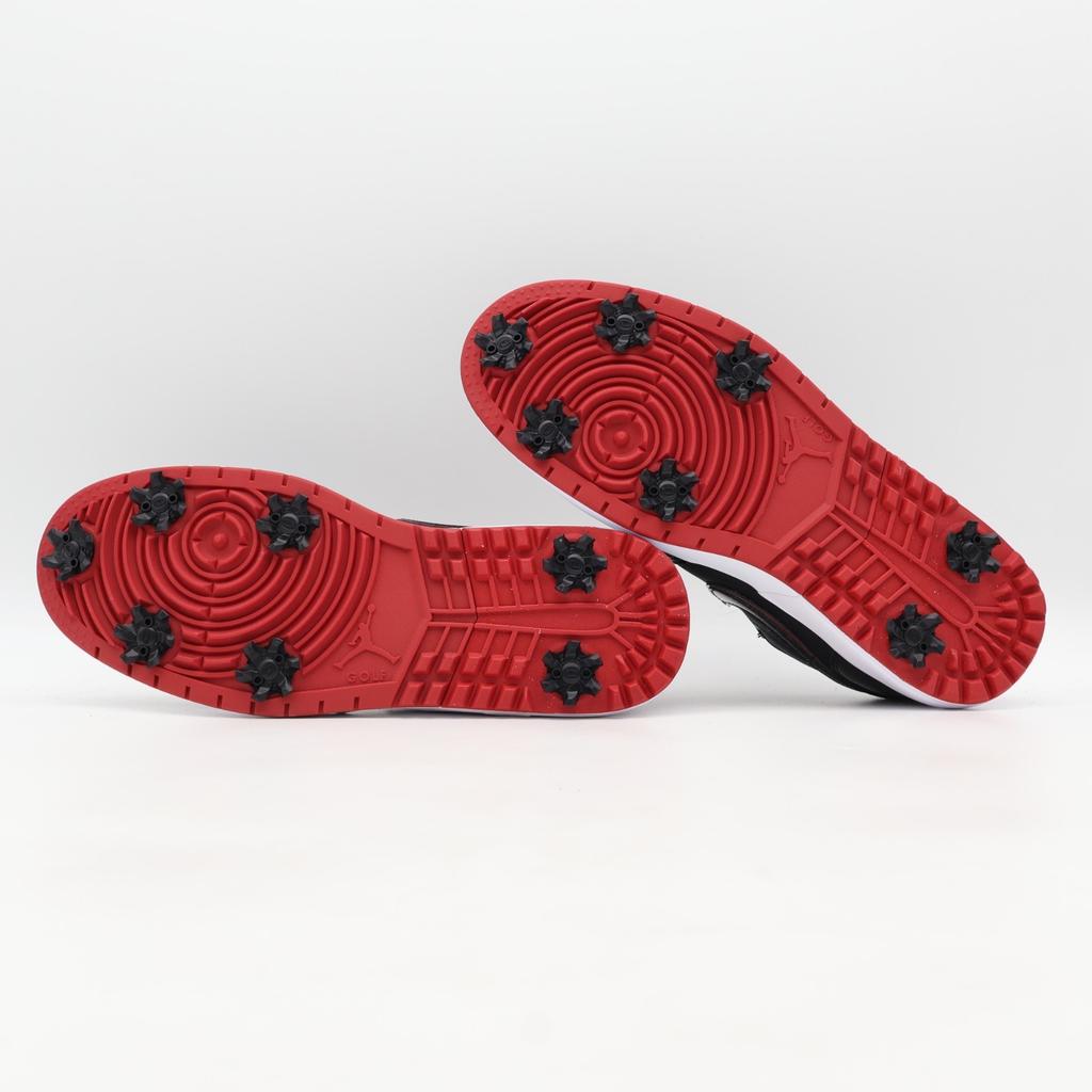 IQ3417-002 Nike Air Jordan 1 Low Golf Black White Varsity Red (Men's)