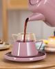 Set of Two Cups with Saucers Luna