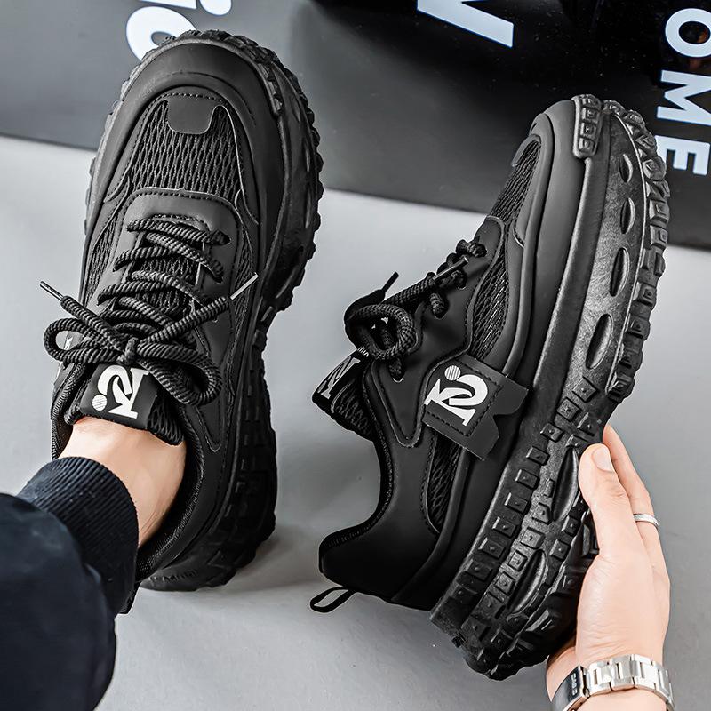 Fashion New Summer Outdoor Men's Casual Sneaker Shoes for Men Sports Thick Bottom Breathable Mans Loafers Popular Model Male Sneakers