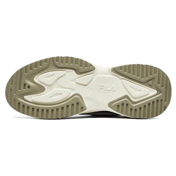 New FILA Rayflide Athletic Shoes 'Black White Green' Women's F12W242121FWB