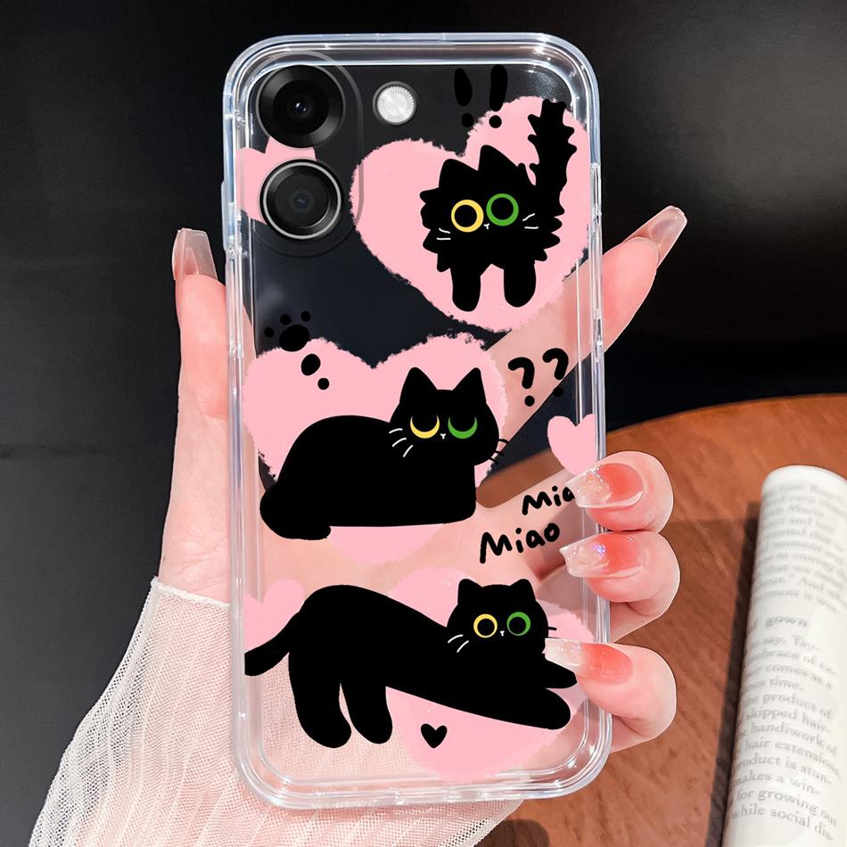 For Poco X8 Pro Max 5G Phone Case Leisure Style Soft Cover Transparent Silicone Funda For Poco X 8 Lightweight Anti Drop Bumper