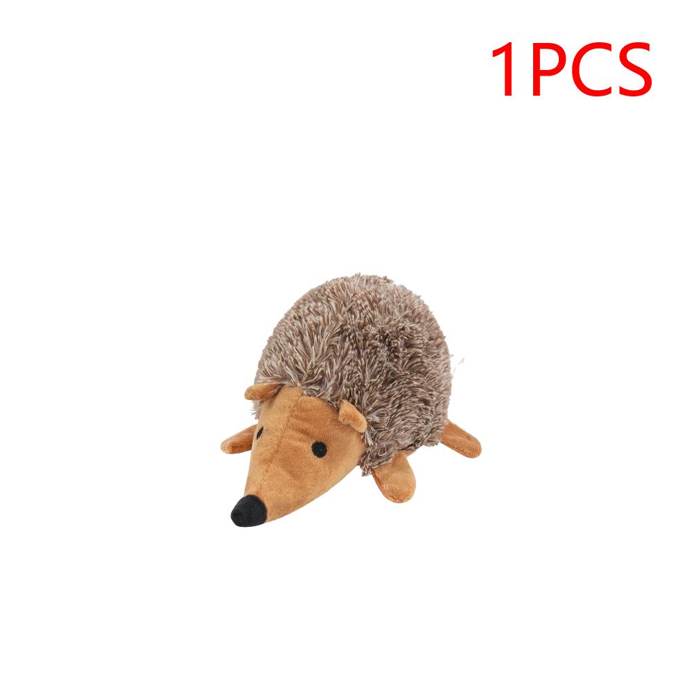 Pet Plush Interactive Toy Bite-Resistant Cute Soft Dog Chewing Toy Dog Interactive Throwing Toy Pet Teeth Grinding & Cleaning